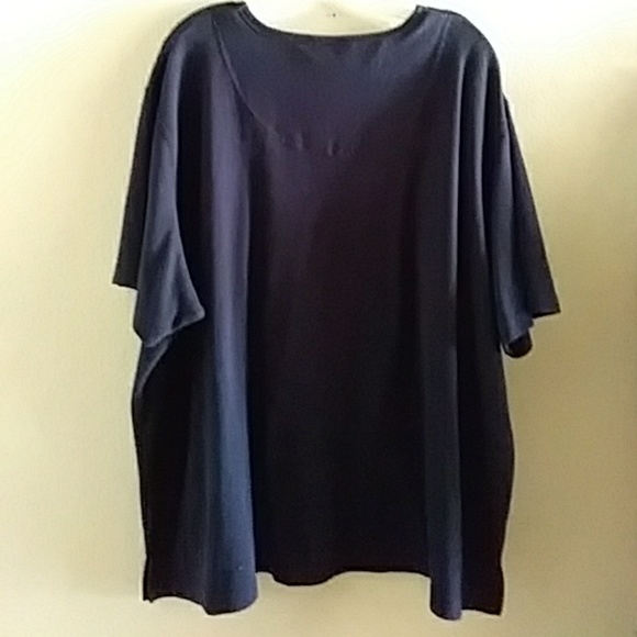 Bobbie Brooks NAVY Blue top 26/28 - Picture 2 of 2